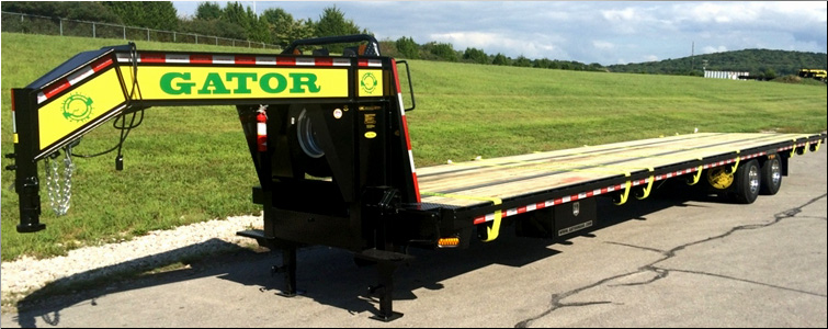 EQUIPMENT TRAILER - TANDEM DUAL GOOSENECK TRAILER FOR SALE  Campbell County, Tennessee
