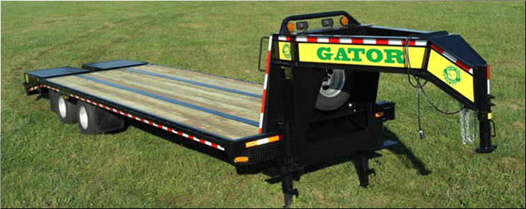 GOOSENECK TRAILER 30ft tandem dual - all heavy-duty equipment trailers special priced  Campbell County, Tennessee